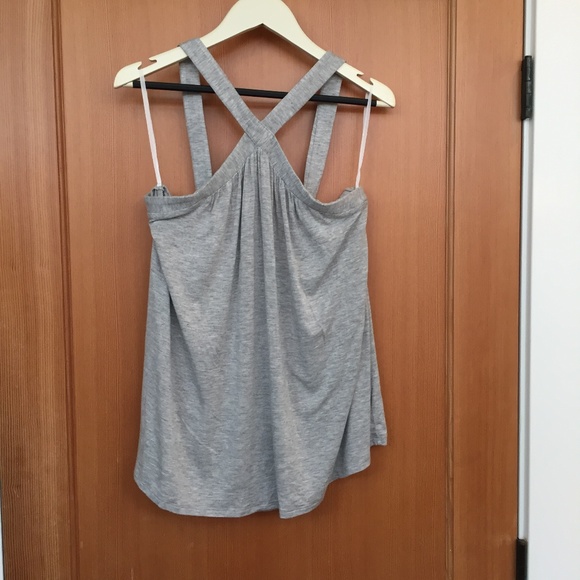 Velvet by Graham & Spencer Tops - velvet by graham and spencer grey tank top